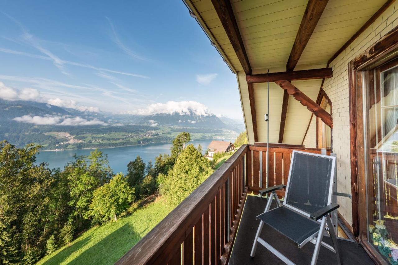 Hotel Zeit & Traum Privat Spa Beatenberg Exterior foto